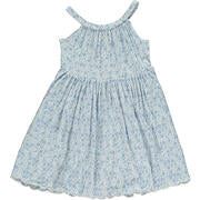 Vignette Stella Dress | Blue Ditsy Floral