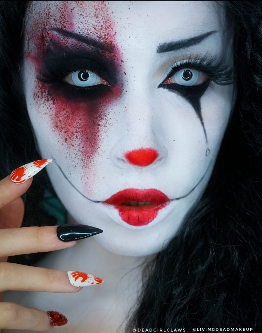 Crime Scene Press on Nail Set (Glow in the Dark)