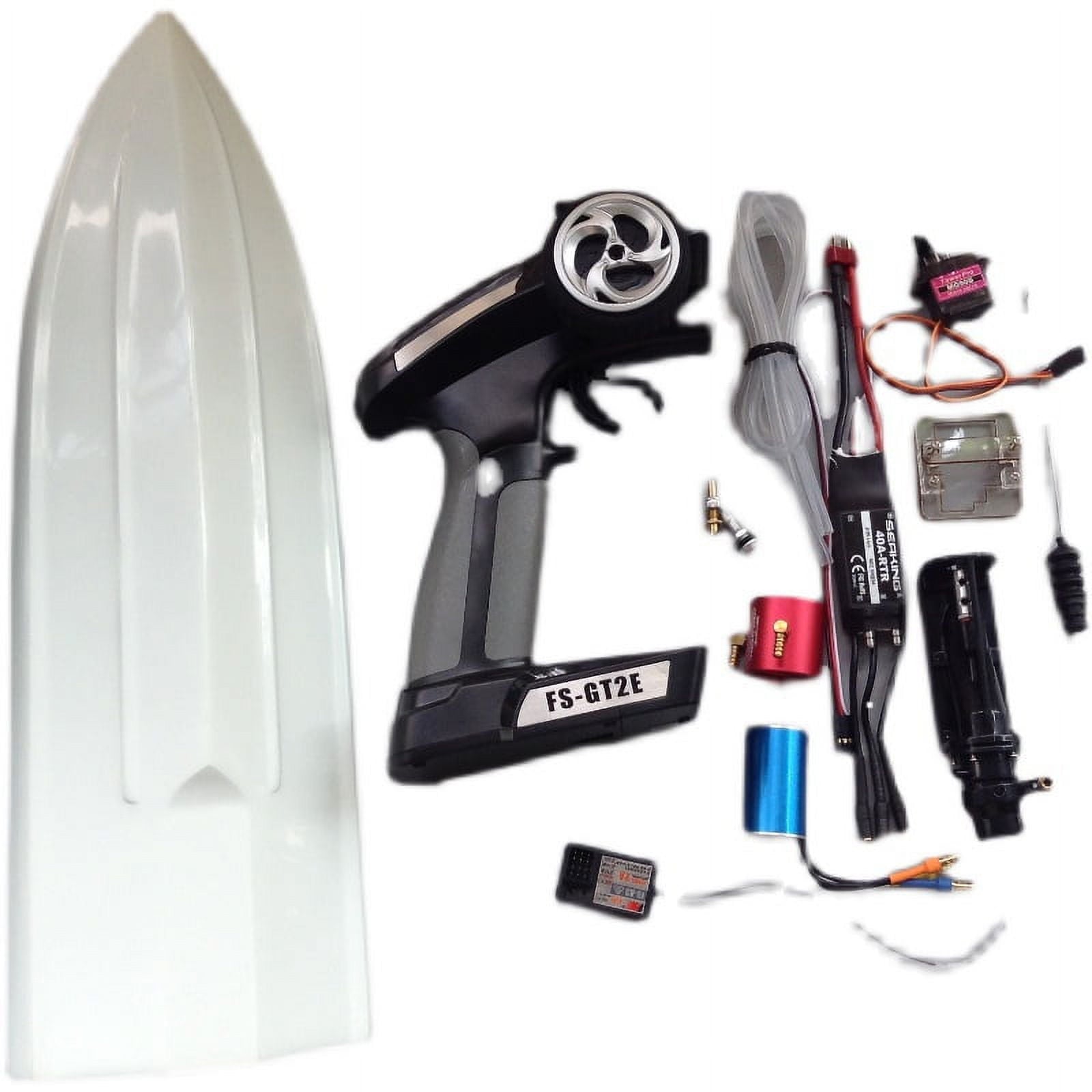 40cm Jet Remote Control Boat DIY Kit