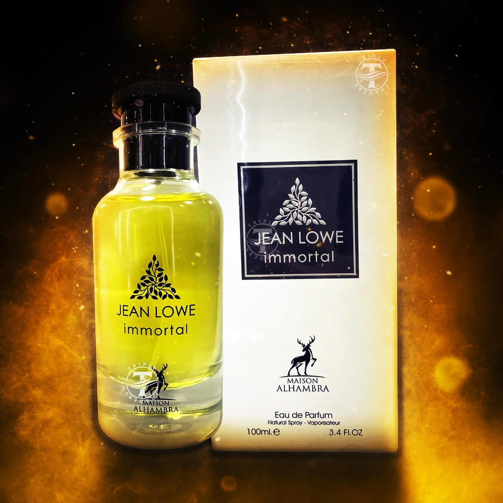 Jean Lowe Immortal Eu De Parfum By Maison Alhambra 100 ML 3.4 Fl Oz