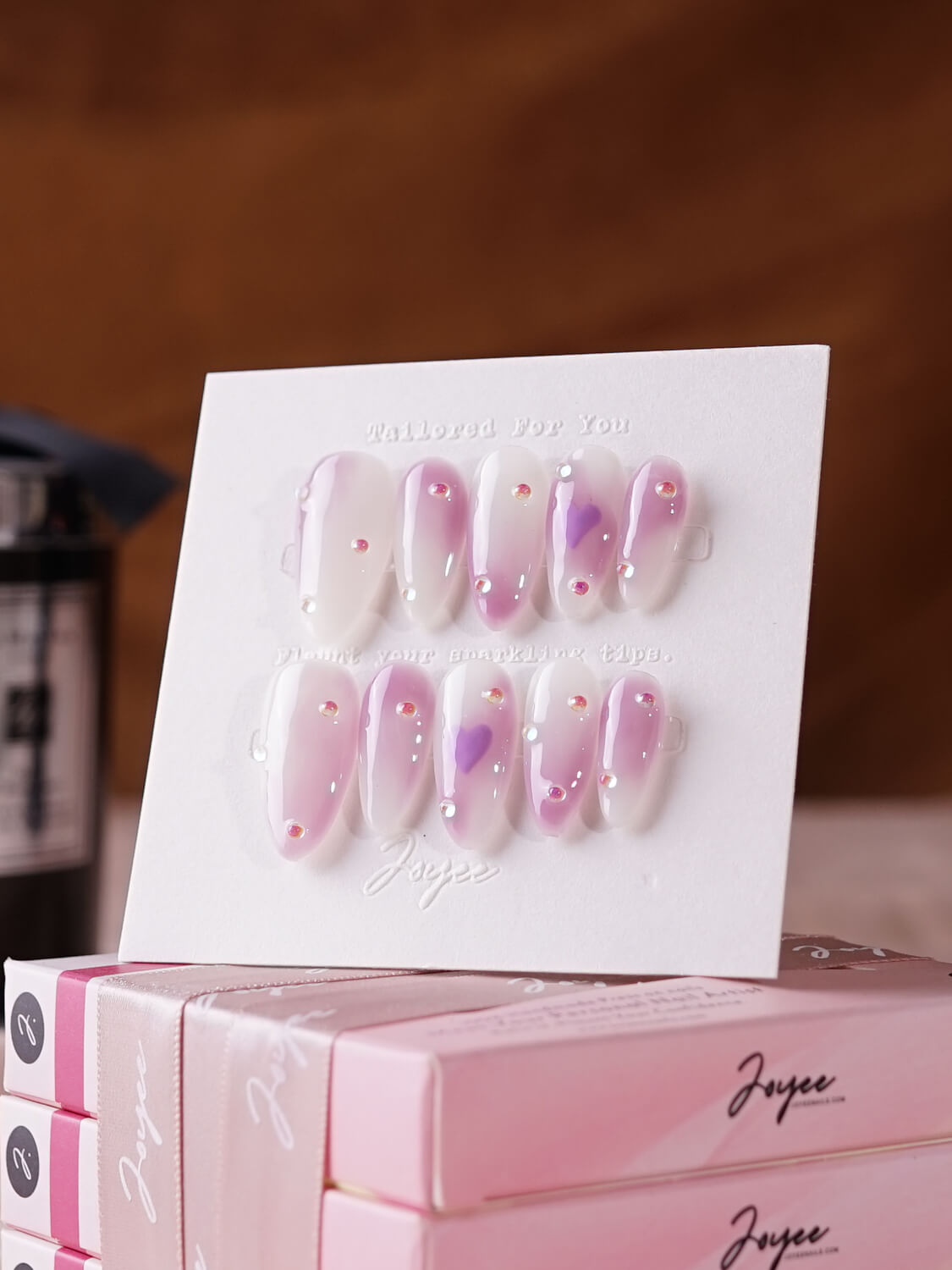 Handmade- Tender Tokens Press On Nail Set