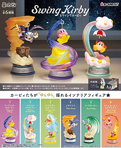 RE-MENT Swing Kirby 6 Pcs Box