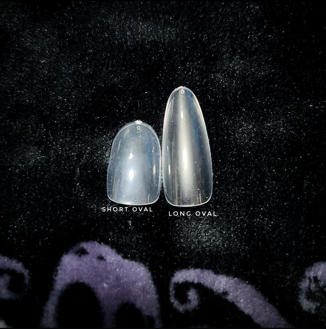 Heart Skulls Press on Nail Set