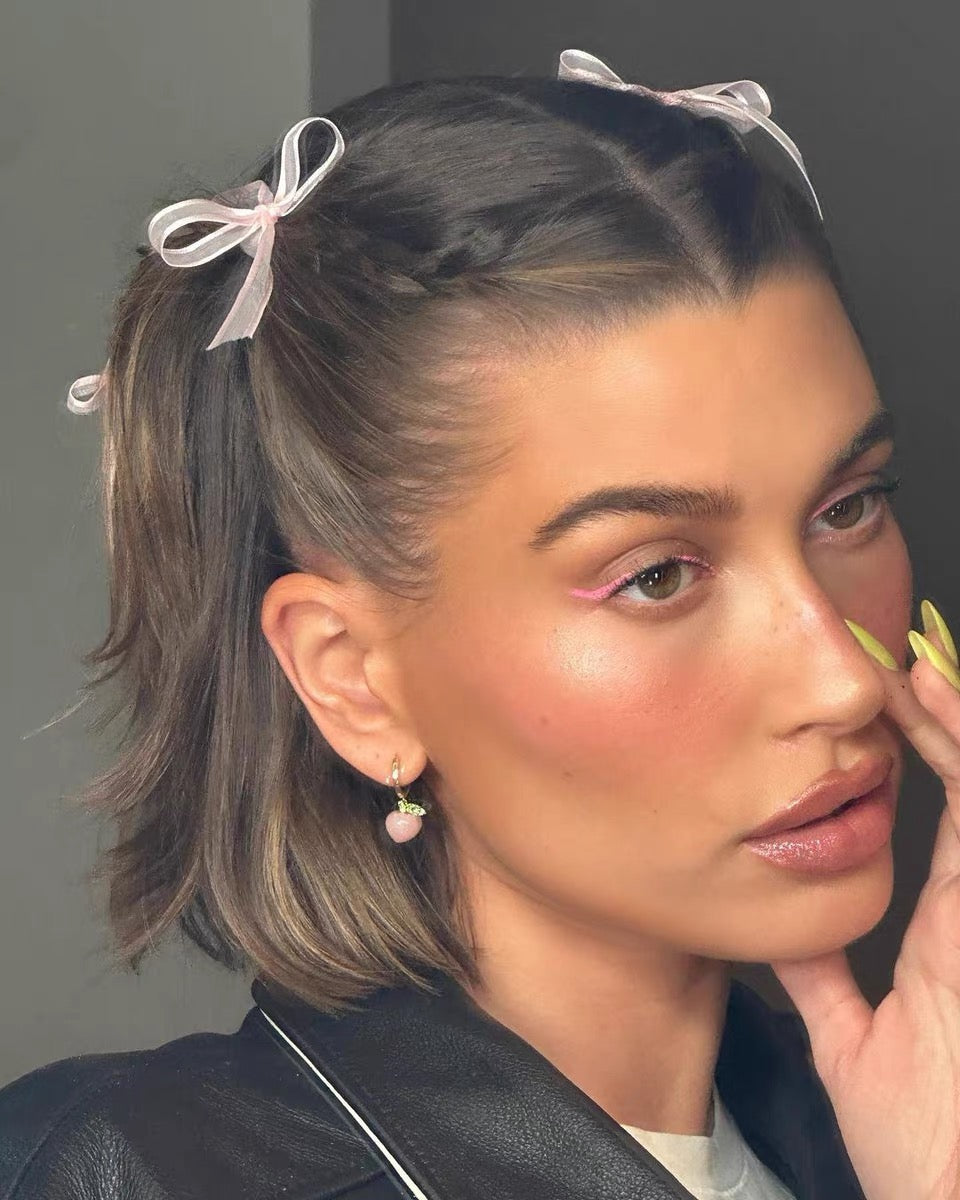 [Inspired by Hailey] Almond-Shaped Nails, Perfect for Spring Outfits in 2024