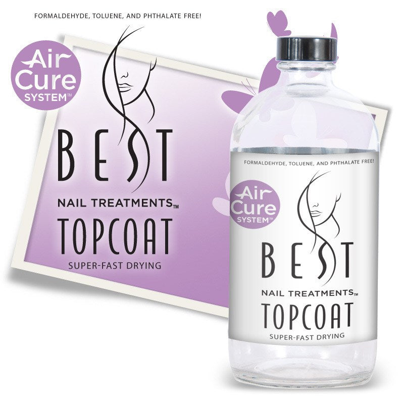 BEST NAIL TREATMENTS SUPER FAST DRYING TOPCOAT REFILL 16 OZ